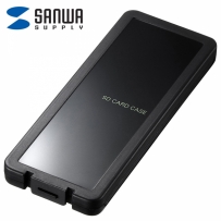 강원전자 산와서플라이 SD 메모리카드 케이스(6매) FC-MMC23SDBK