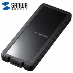 강원전자 산와서플라이 SD 메모리카드 케이스(6매) FC-MMC23SDBK