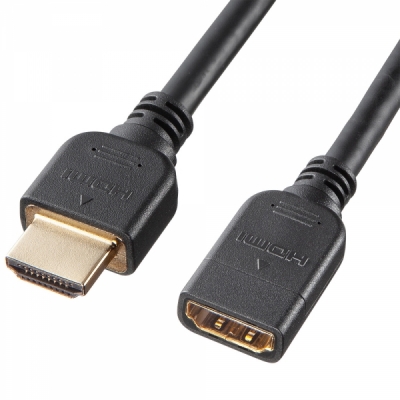 강원전자 산와서플라이 8K 60Hz HDMI 2.1 연장 케이블 0.3m KM-HD20-UEN03