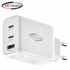 강원전자 넷메이트 USB PD 65W GaN 초고속 멀티 충전기 NM-GN065W