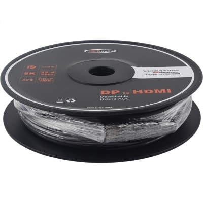 강원전자 넷메이트 DisplayPort to HDMI Hybrid AOC 케이블 70m NM-DHP70DG