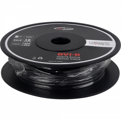 강원전자 넷메이트 DVI Hybrid AOC 배관용 케이블 50m NM-DAC50D