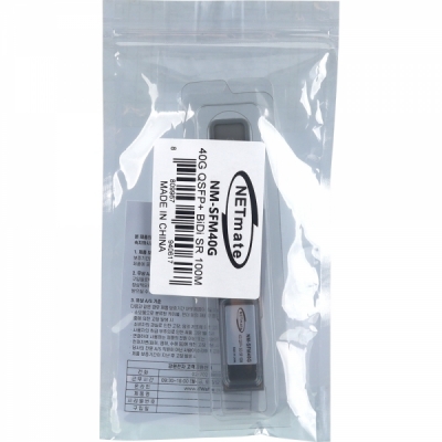 강원전자 넷메이트 40G 멀티모드 QSFP+ SR BiDi 광 모듈(100m) NM-SFM40G