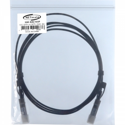 강원전자 넷메이트 10G SFP+ DAC 광 모듈 케이블 3m NM-DAC103P
