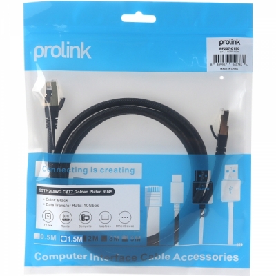 프로링크 CAT.7 SSTP 랜 케이블 1.5m PF207-0150