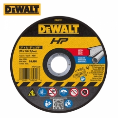 디월트 컷오프툴 DCS438용 76mm 철재 알루미늄용 절단석(3개입) DW8711P3