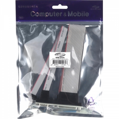 강원전자 넷메이트 시리얼/패러럴 브라켓 케이블 0.3m NMB-S2595