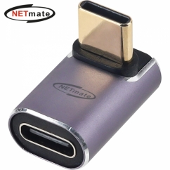 강원전자 넷메이트 USB4 CM/CF 상하 꺾임 젠더 NM-UG4CUA