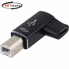 강원전자 넷메이트 USB2.0 BM/CF 왼쪽 꺾임 젠더 NM-UGBMCFA