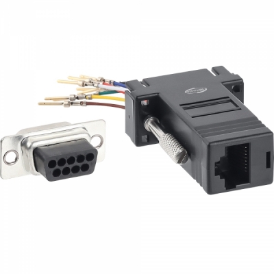강원전자 넷메이트 DB9M / RJ-45 조합 커넥터 NM-G945MF