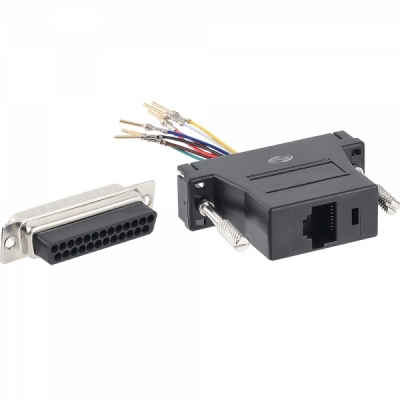 강원전자 넷메이트 DB25M / RJ-45 조합 커넥터 NM-G2545MF