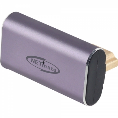 강원전자 넷메이트 HDMI 2.1 M/F 위쪽 꺾임 젠더 NM-HG2105