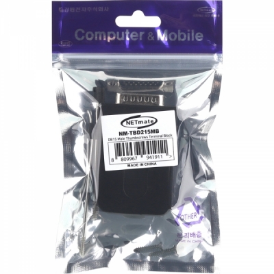 강원전자 넷메이트 2열 DB15M / 터미널 블록 조합 커넥터 (스크류 방식) NM-TBD215MB