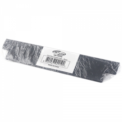 강원전자 넷메이트 허브랙 가이드 앵글(블랙, 좌/우 한세트) NM-HGAB