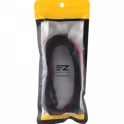 강원전자 넷메이트 PCI-E 5.0 12VHPWR 슬리빙 케이블 0.6m (블랙/레드) [EZDIY-FAB] NM-DPR1923