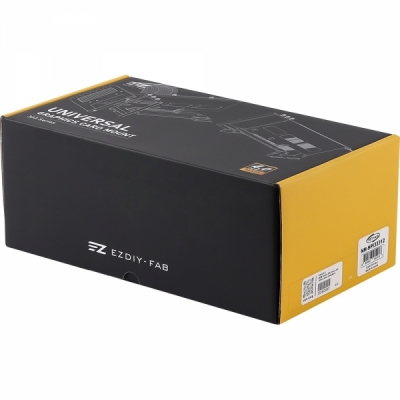 강원전자 넷메이트 PCI-E 4.0 라이저 케이블 ARGB 지지대 키트 (블랙) [EZDIY-FAB] NM-HPI33312