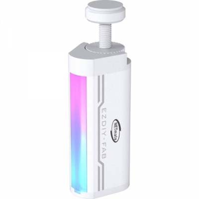 강원전자 넷메이트 ARGB 알루미늄 그래픽카드 지지대 (화이트) [EZDIY-FAB] NM-DPI1712