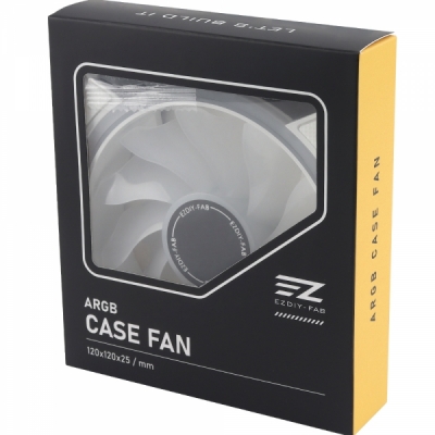 강원전자 넷메이트 Moonlight ARGB PWM 120mm 쿨링팬(화이트/단품) [EZDIY-FAB] NM-DPR04418