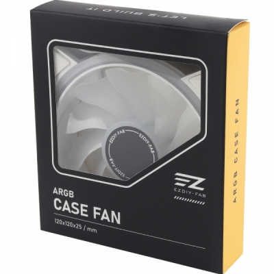 강원전자 넷메이트 Moonlight ARGB 120mm 쿨링팬(화이트/단품) [EZDIY-FAB] NM-DPR04419