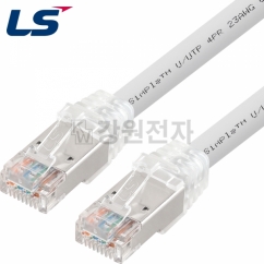 LS전선 CAT.6A UTP Slim 랜 케이블 50m (그레이) NMX-LS6AUS500G