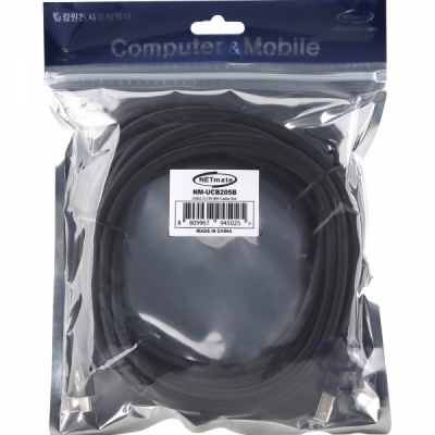 강원전자 넷메이트 USB2.0 CM-BM 케이블 5m NM-UCB205B