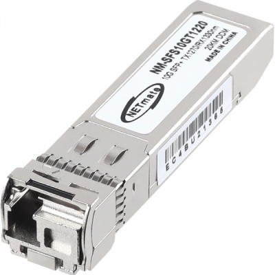강원전자 넷메이트 10G 싱글모드 SFP+ BiDi 광 모듈(TX1270nm/RX1330nm/20km) NM-SFS10GT1220