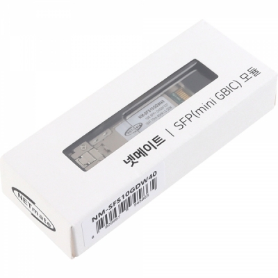 강원전자 넷메이트 10G 싱글모드 SFP+ DWDM 광 모듈(C37 1547.72nm/40km) NM-SFS10GDW40