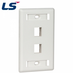 LS전선 아울렛 페이스 플레이트 2구 LS-FP-US-2PORT