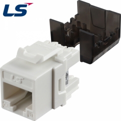 LS전선 CAT.6 UTP 키스톤잭 (화이트) LS-MJ-UC6-WH-ERI