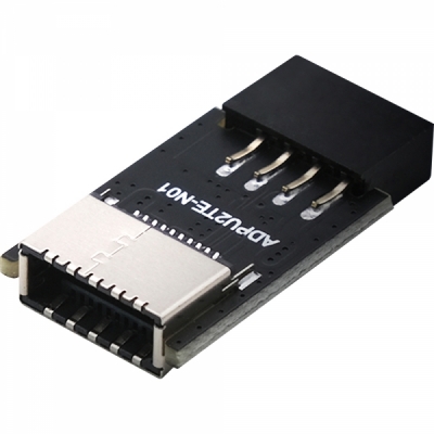 강원전자 넷메이트 USB2.0 10핀 헤더 Type E 변환 어댑터 [EZDIY-FAB] NM-DPC180
