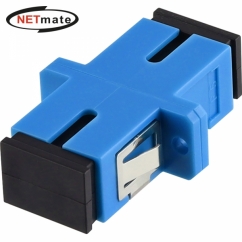 강원전자 넷메이트 SC Simplex 멀티모드 광 어댑터(세라믹) NM-FASC