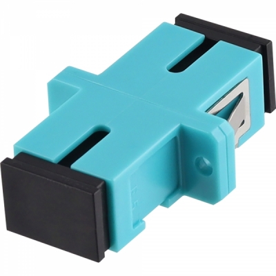 강원전자 넷메이트 SC Simplex OM3 멀티모드 광 어댑터(세라믹) NM-FASCM3