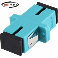 강원전자 넷메이트 SC Simplex OM3 멀티모드 광 어댑터(세라믹) NM-FASCM3