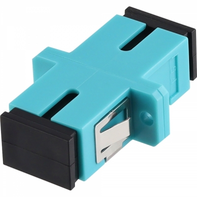 강원전자 넷메이트 SC Simplex OM3 멀티모드 광 어댑터(세라믹) NM-FASCM3