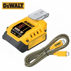 디월트 20V & 플렉스볼트 배터리 USB 충전 어댑터(USB-C) DCB094K-KR