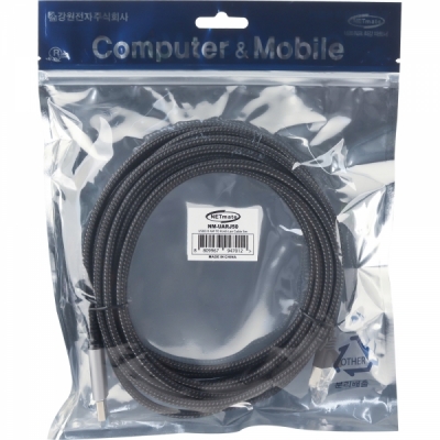 강원전자 넷메이트 랜케이블 일체형 USB3.0 기가비트 랜카드 (5m) NM-UARJ50