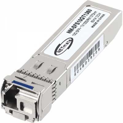 강원전자 넷메이트 10G 싱글모드 SFP+ BiDi 광 모듈(TX1330nm/RX1270nm/60km) NM-SFS10GT1360