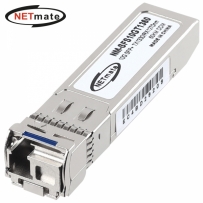 강원전자 넷메이트 10G 싱글모드 SFP+ BiDi 광 모듈(TX1330nm/RX1270nm/60km) NM-SFS10GT1360