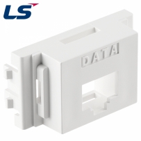 LS전선 월 플레이트용 대각 가이드 하우징 (DATA) LS-FP-WPB-D-WH