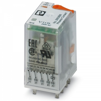 피닉스컨택트 REL-IR4/L-230AC/4X21 단일 릴레이 2903688