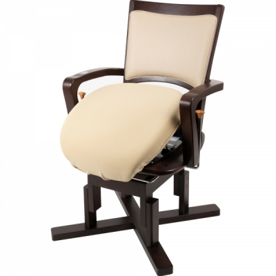 강원전자 더돌봄 피타트 어시스트 체어 (다크브라운) DB-AS24XDK