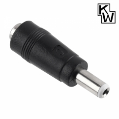 강원전자 KW 5.5x2.1 to 5.5x2.5mm 아답터 변환 잭 KW-DC5525
