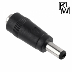 강원전자 KW 5.5x2.1 to 5.0x2.5mm 아답터 변환 잭 KW-DC5025