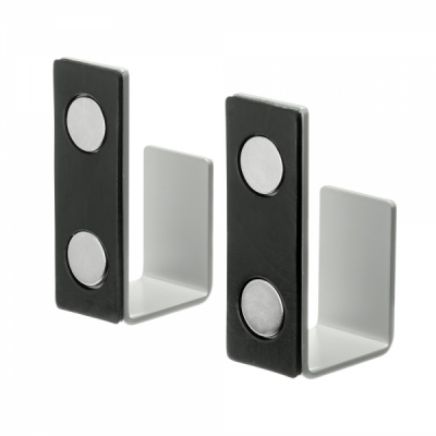 강원전자 산와서플라이 마그네틱 선정리 홀더 (라이트 그레이) RAC-CF3TLG