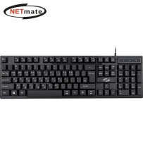 강원전자 넷메이트 멀티미디어 USB 유선 키보드 NM-KB04