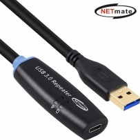 강원전자 넷메이트 USB3.0 AM-CF 연장 리피터 10m CBL-302AMCF-10P