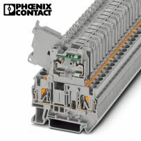 피닉스컨택트 PT 4-HESILED 24 (5X20) GY/GY 퓨즈 단자대 1058860