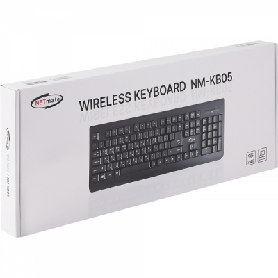 강원전자 넷메이트 무선 키보드 NM-KB05