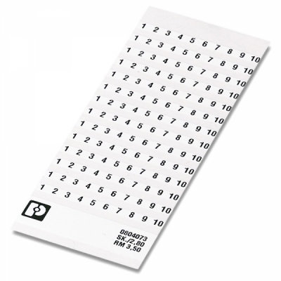 피닉스컨택트 SK 3,5/2,8:FORTL.ZAHLEN 11-20 마커 카드 0804073:0011