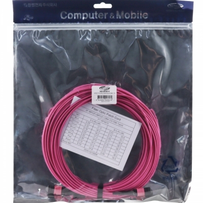 강원전자 넷메이트 OM4 8C MPO 광점퍼코드 15m NM-MP4815